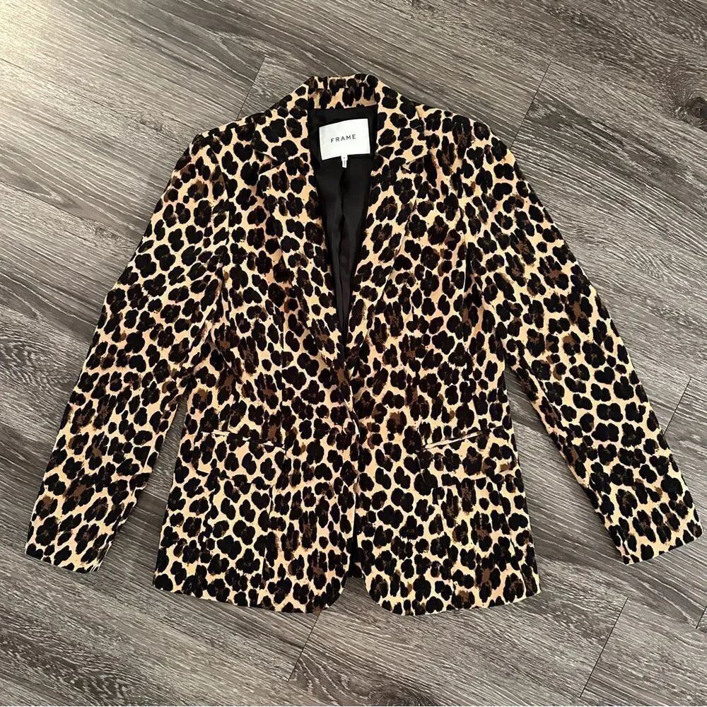 Frame Classic Cheetah Blazer